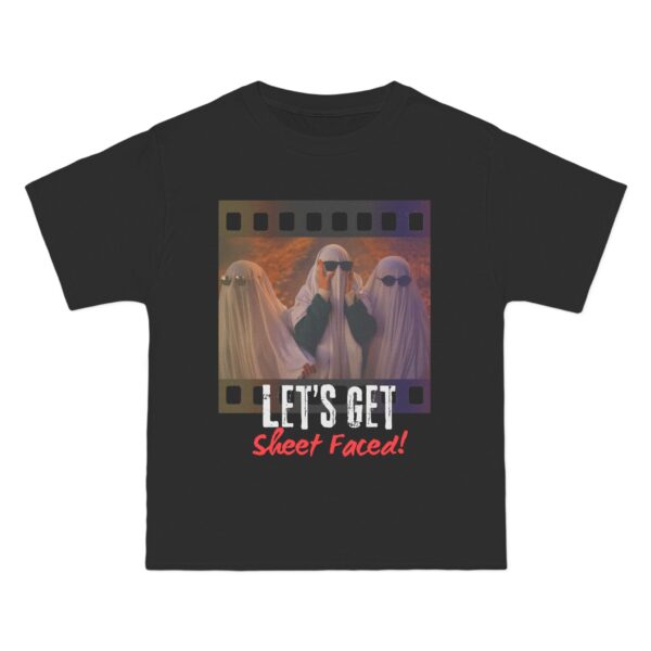 "Let's Get Sheet Faced" Beefy-T®  Short-Sleeve T-Shirt